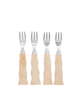 Stainless Steel Forks set of 4 with Resin Handle from Malath