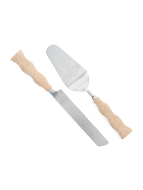 Stainless Steel Cake Server Set with Resin Handle from Malath