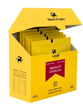 Black Knight Roastery / Excelso Envelopes 5 Envelopes