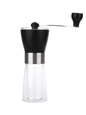Clear hand grinder