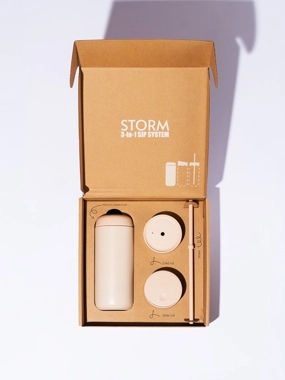 Storm Carter Mug, 16 oz, Sand Dune