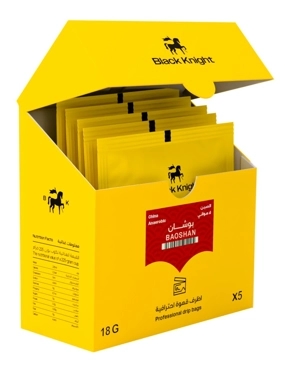 Black Knight Roastery Baoshan Coffee Envelopes 5 Envelopes