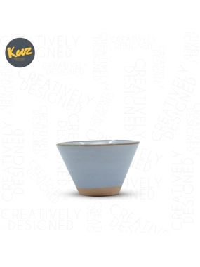 Sky blue ceramic mug