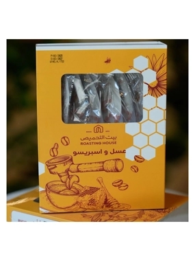 House Roasting Honey Spoons Mixed with Espresso