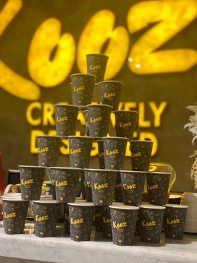 Paper cups Kooz 9 ounces 50 pieces