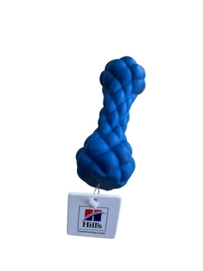 Hills rubber bone dog chew toy