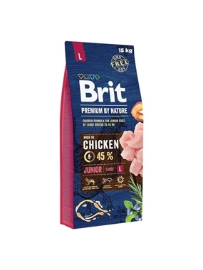 Brit Dry Food for Large Breed Puppies with Chicken 15kg