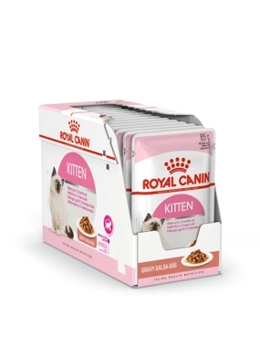 Royal Canin wet food for kittens, 12 x 85 g, carton