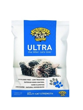 Dr. Elsie Ultra Clumping Unscented Cat Litter 8.16kg