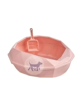 Pets Time Plastic Letter Box with Stylish Design and Scoop (Multiple Colors - Medium)