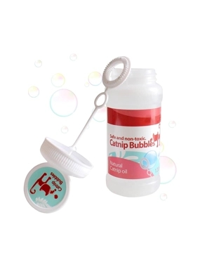 Biolin Bubbles Natural Catnip Bubbles for Cats 120ml