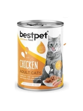 Best Pet Wet Cat Food with Chicken in Gravy 400g