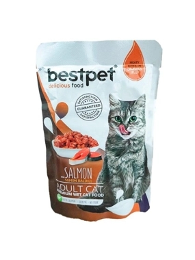 Best Pet Salmon Wet Cat Food in Jelly 85g
