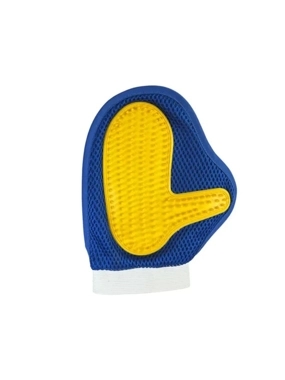 Glove for cleaning, massaging and removing loose pet hair (in multiple colors)