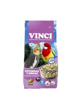 Vinci Cockatiel and Parrot Bird Food1kg