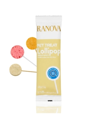 Ranova Lollipop Cat Treats with Chicken and Goat's Milk 1.4g