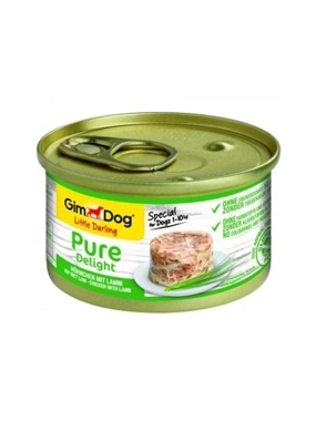 Gim Dog wet dog food with chicken and lamb 85g