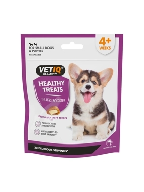 VetIQ Chicken-Flavored Treats for Small Dogs and Puppies – Immune & Health Support (50g)