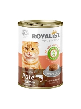 Royalist Wet Cat Food Salmon Pâté 400g