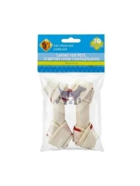 Pets Time Dog Treats Knotted Chew Bones 2pcs
