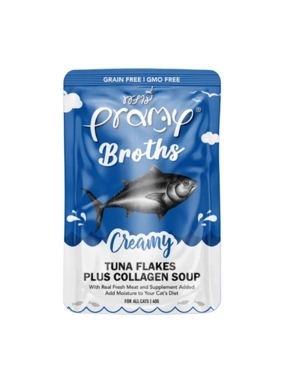 Brami Creamy Cat Soup with Tuna Flakes and Collagen 40g