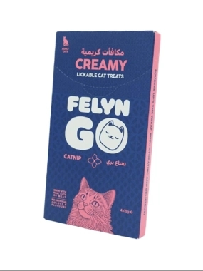 Felyn Go Catnip Creamy Treats 4 x 15 g