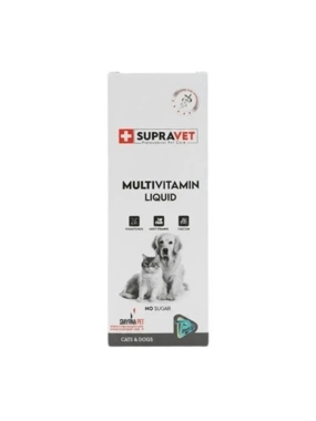 Supravit Multivitamin Liquid Food Supplement for Cats and Dogs 100ml