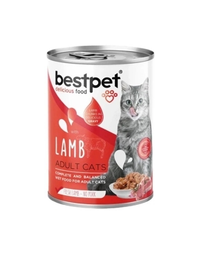 Best Pet Wet Cat Food with Lamb in Gravy 400g