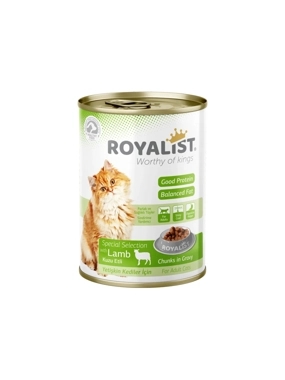 Royalist Wet Cat Food Lamb in Gravy 400g