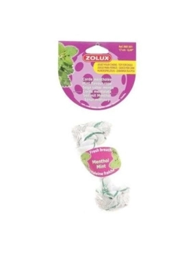 Zolux Mint Flavored Rope Dog Toy 17cm