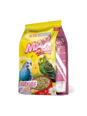 Kiki Budgie Food Balanced Mix of Grains and Seeds 1kg