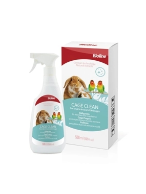 Bioline Spray for Cleaning and Disinfecting Bird and Small Animal Cages (500 ml)