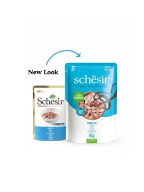 Schesir wet cat food with tuna in Jelly 85g
