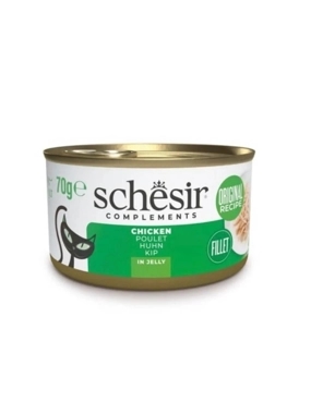 Schesir Wet Cat Food with Chicken in Jelly 70g