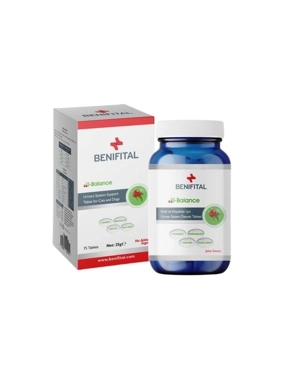 Benifital tablets for dogs and cats to support urinary tract health 26g