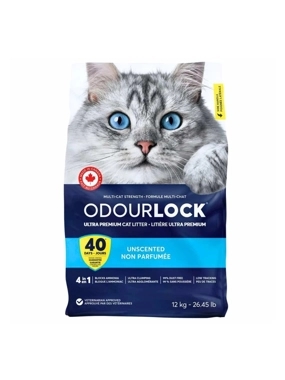 Inter sand high-clumping cat litter, unscented, 12kg