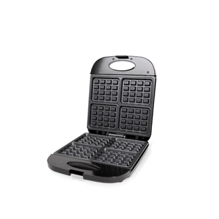 Home Elec Waffle Maker – 1400W, Black