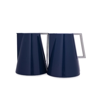 Tavolo Eva Thermos Set – Blue with Silver Handle, 1L