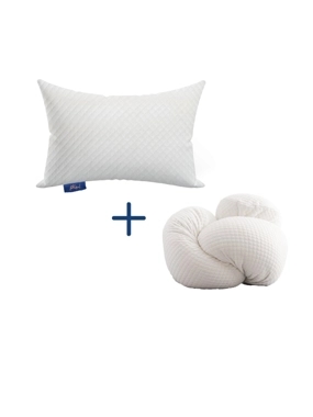 Comfort Set Includes 1 Neyam Pillow + 1 Long Pillow.