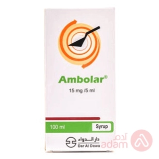 Ambolor 15Mg 5Ml Syrup | 100Ml