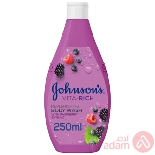 Johnson’s Body Wash Vita-Rich, Replenishing Raspberry Extract 250ml