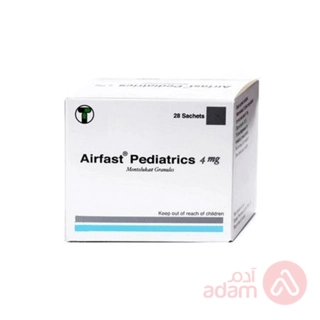 Airfast Ped. 4 Mg Granules 28Sachets