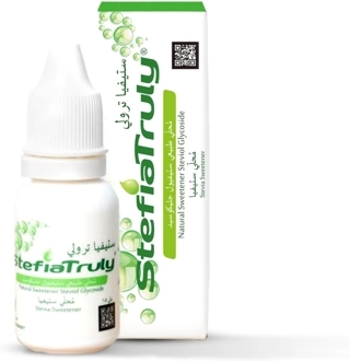 StefiaTruly Pack of 1 Natural Sweetener Drops, Up to 400 Drops Per Bottle