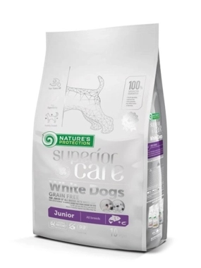 Nature's Protection Superior Care – Junior – White Coat All Breeds – 1.5kg