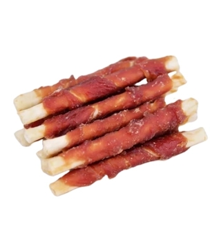 Pets.Love.Earth Dry Duck Wrap Rawhide-5 Inches 12 Pack