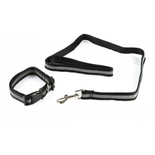 Pets.Love.Earth Reflective Collar and Lead (Medium)