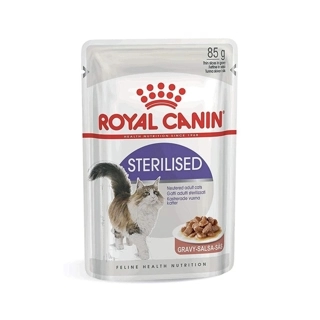 Royal Canin Pouch Sterilized Gravy Formula For Adult Cats (1 Pouch)