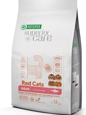 Nature's Protection Superior Care – Cat – Red Coat Herring Adult All Breeds - 1.5kg