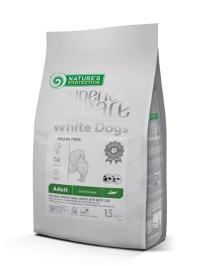 Nature's Protection Superior Care – Dog – White Coat Adult Small breed - 4kg