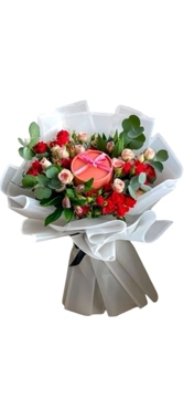 Congratulations bouquet with Anoush chocolates